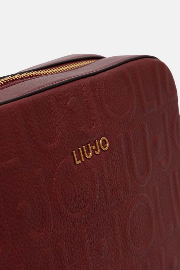 Liu Jo torebka crossbody damska z imitacji skóry bordowy AF6211.E1139