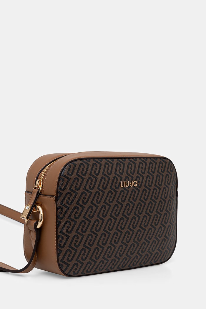 Liu Jo torebka crossbody damska z imitacji skóry AF6211.E1137 brązowy AW26