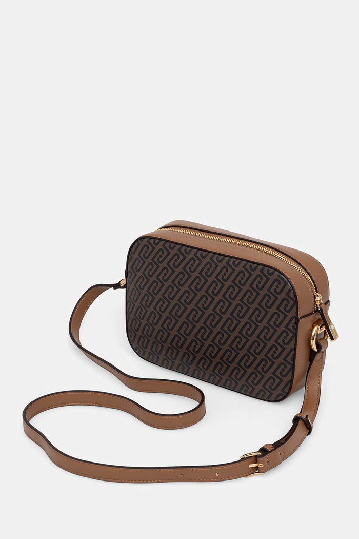 Akcesoria Liu Jo torebka crossbody damska z imitacji skóry AF6211.E1137 brązowy