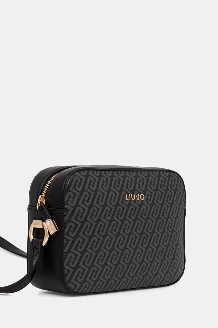 Liu Jo torebka crossbody damska z imitacji skóry AF6211.E1137 czarny AW26