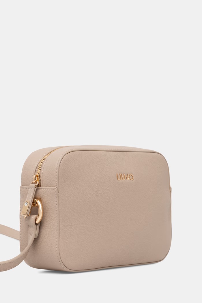 Liu Jo torebka crossbody damska z imitacji skóry AF6211.E1019 beżowy AW26