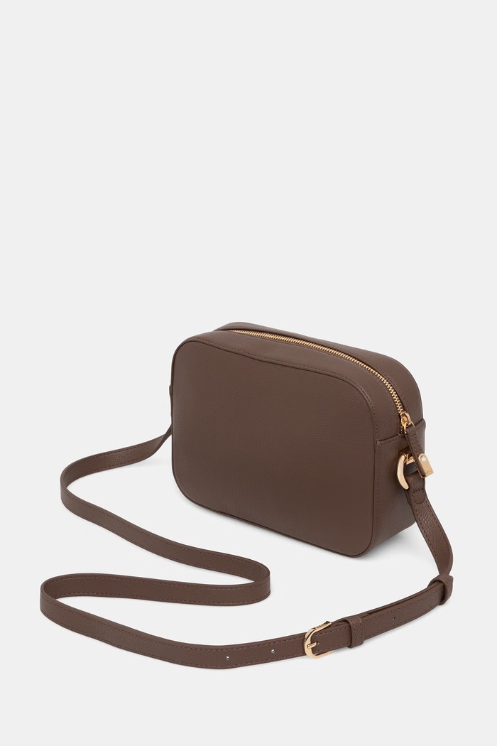 Akcesoria Liu Jo torebka crossbody damska z imitacji skóry AF6211.E1019 brązowy
