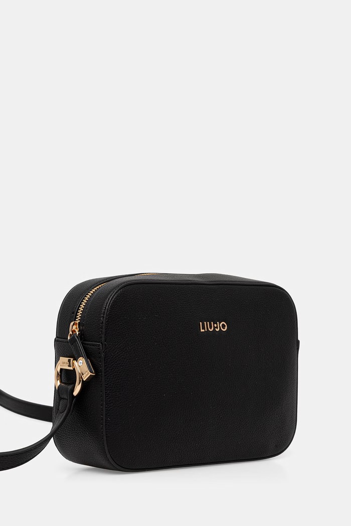 Liu Jo torebka crossbody damska z imitacji skóry AF6211.E1019 czarny AW26