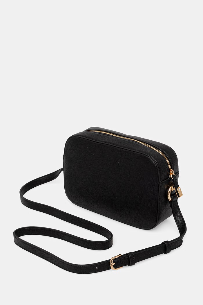 Akcesoria Liu Jo torebka crossbody damska z imitacji skóry AF6211.E1019 czarny