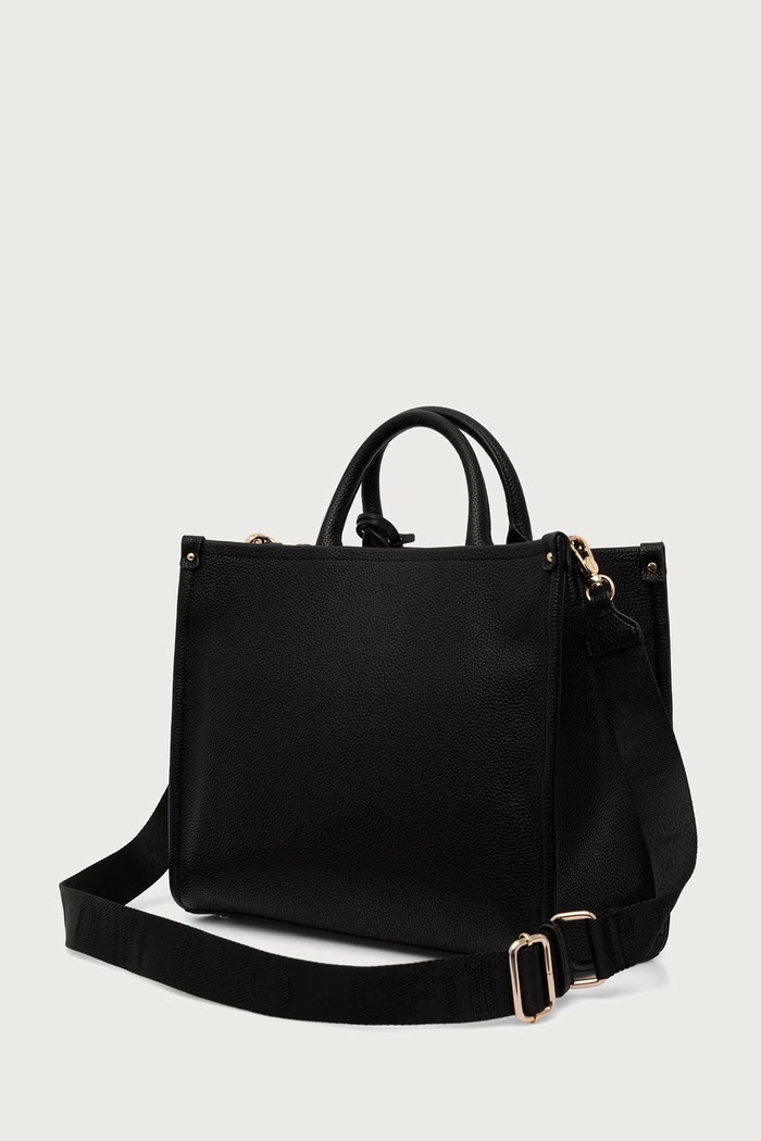 Liu Jo torebka tote damska z imitacji skóry AF6206.ES039 czarny AW26