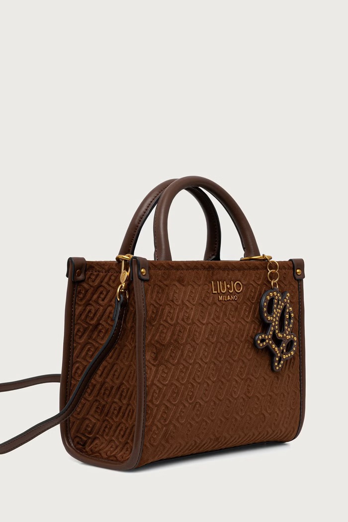 Liu Jo Crossbody kabelka dámska z imitácie semišu AF6192.T706A hnedá AW26