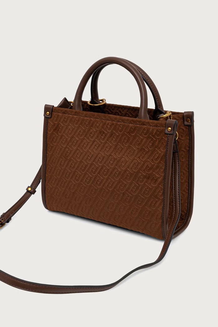 Doplnky Liu Jo Crossbody kabelka dámska z imitácie semišu AF6192.T706A hnedá