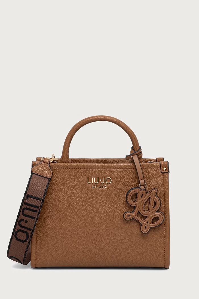 Liu Jo torebka crossbody damska z imitacji skóry brązowy AF6192.ES039