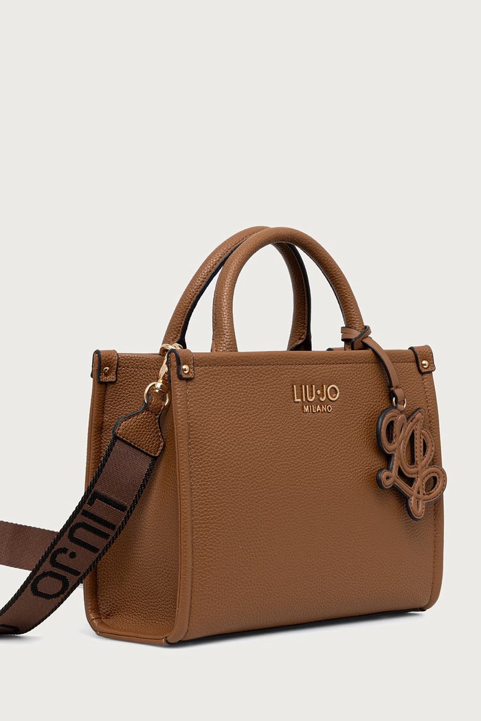 Liu Jo torebka crossbody damska z imitacji skóry AF6192.ES039 brązowy AW26