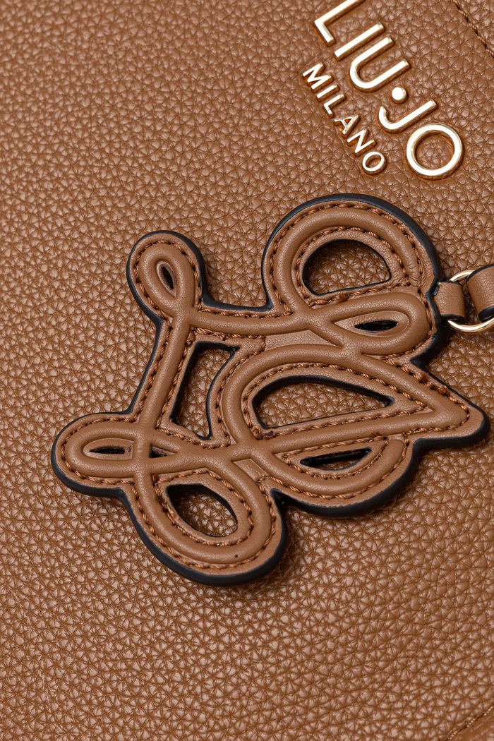 Liu Jo torebka crossbody damska z imitacji skóry brązowy AF6192.ES039