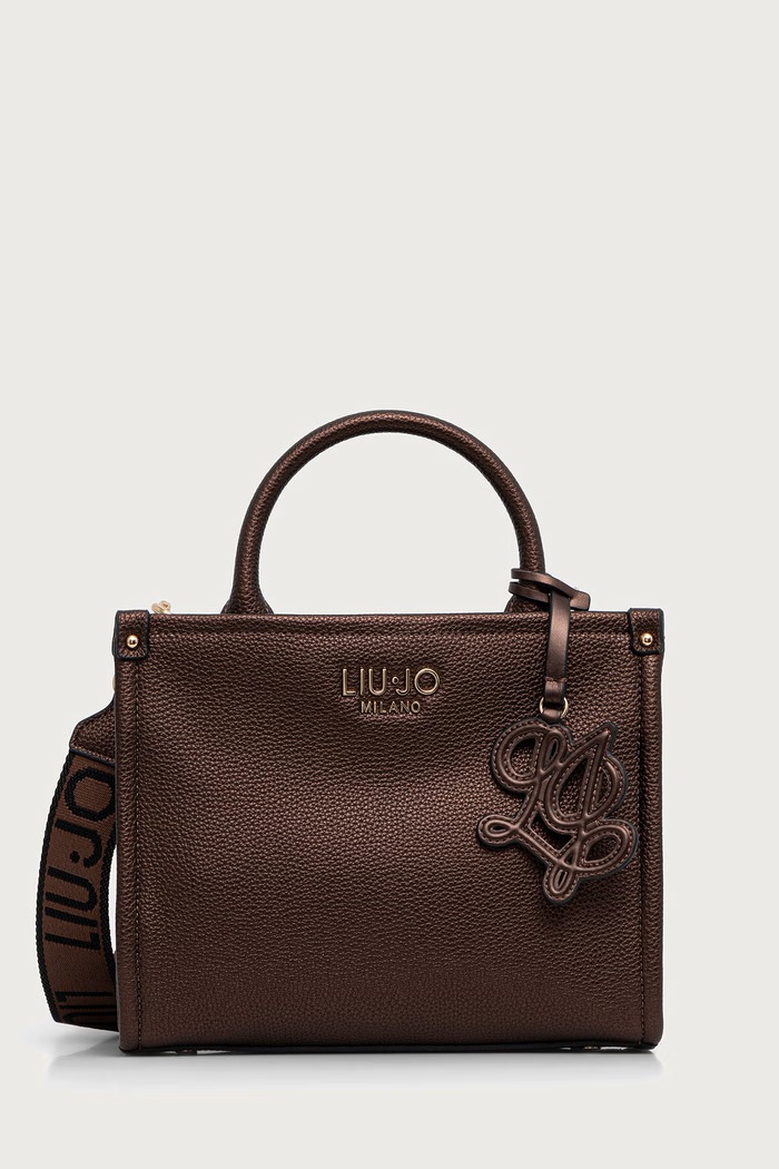 Liu Jo torebka crossbody damska z imitacji skóry brązowy AF6192.ES039