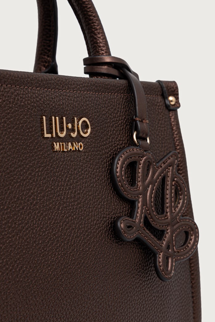 Liu Jo torebka crossbody damska z imitacji skóry brązowy AF6192.ES039