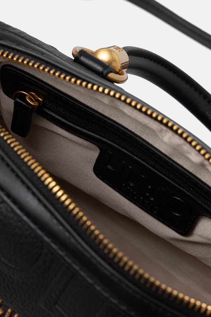 Liu Jo torebka crossbody damska z imitacji skóry AF6160.E1139 czarny