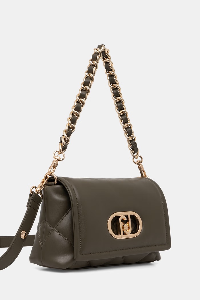 Liu Jo torebka crossbody damska z imitacji skóry AF6148.E1166 zielony AW26