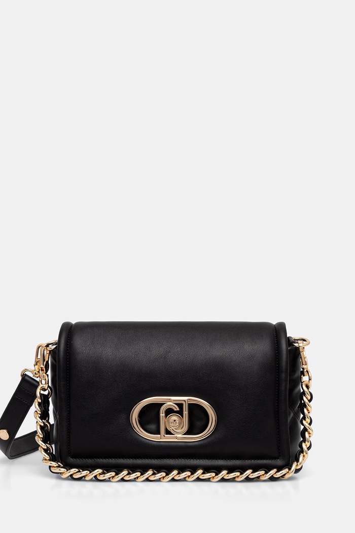 Liu Jo torebka crossbody damska z imitacji skóry czarny AF6148.E1166