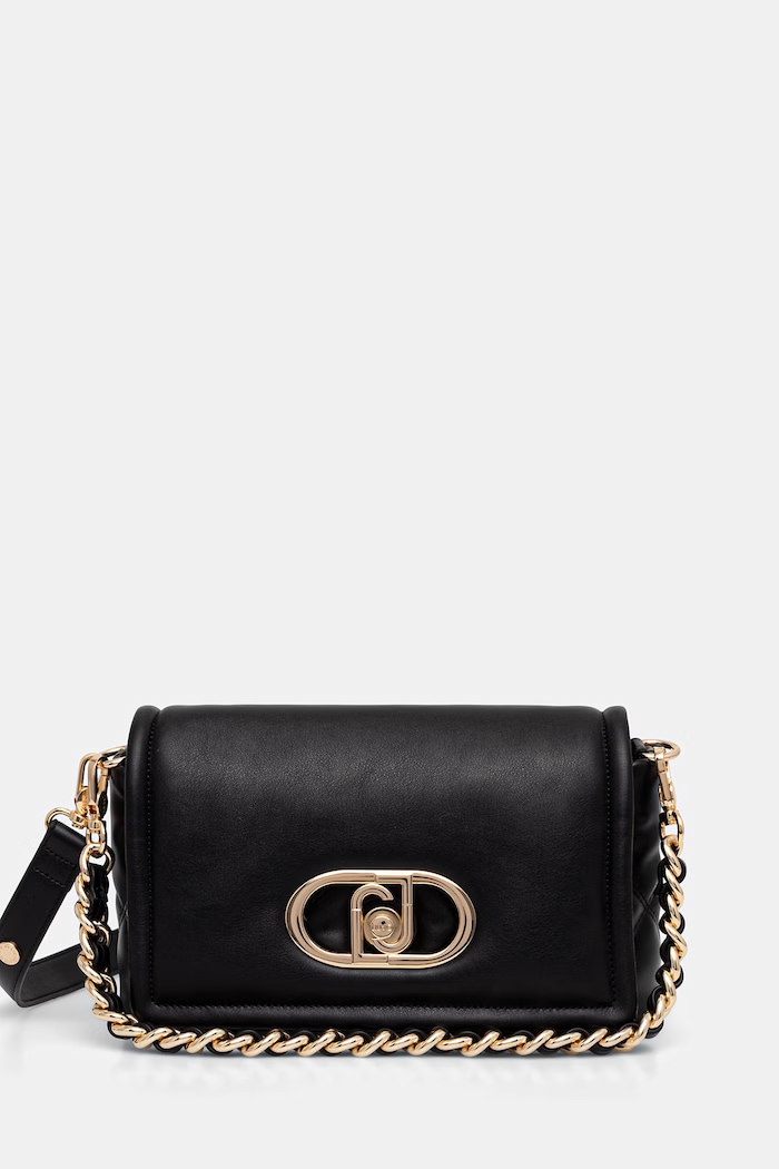 Liu Jo torebka crossbody damska z imitacji skóry czarny AF6148.E1166