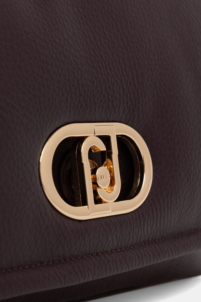 Liu Jo torebka crossbody damska z imitacji skóry bordowy AF6147.E1109