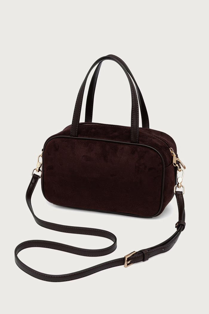 Akcesoria Liu Jo Torebka crossbody damska z imitacji zamszu AF6118.T711A brązowy