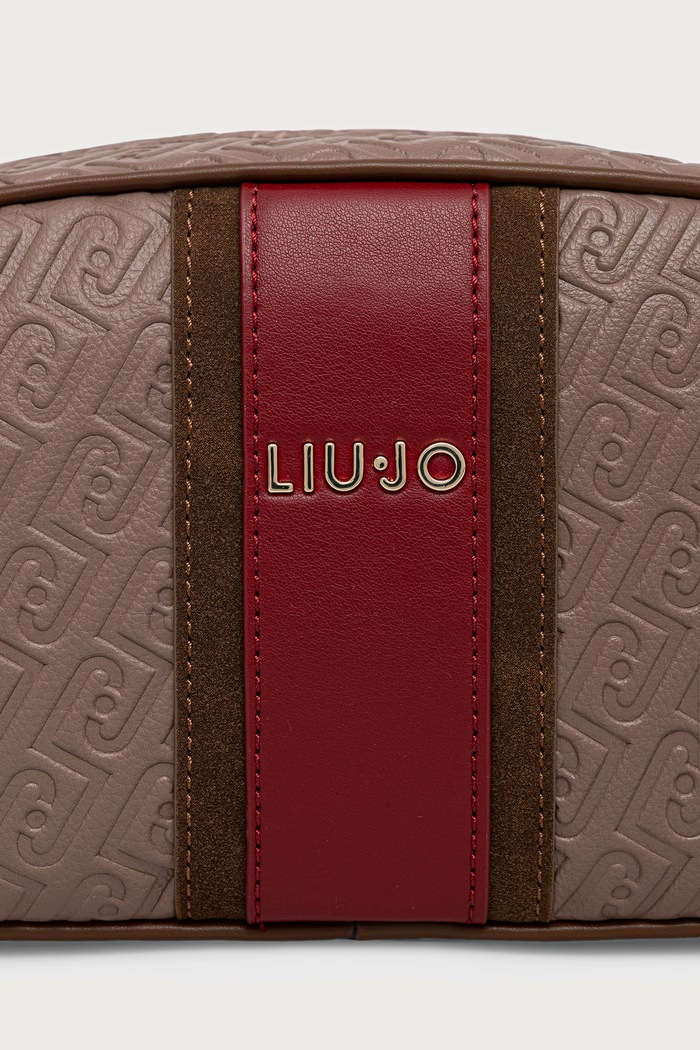 Liu Jo torebka crossbody damska z imitacji skóry brązowy AF6106.E1141