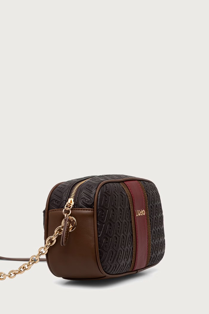 Liu Jo torebka crossbody damska z imitacji skóry AF6106.E1141 brązowy AW26