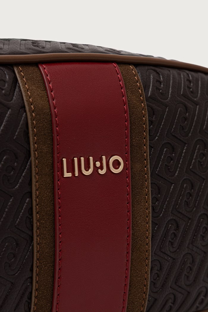 Liu Jo torebka crossbody damska z imitacji skóry brązowy AF6106.E1141