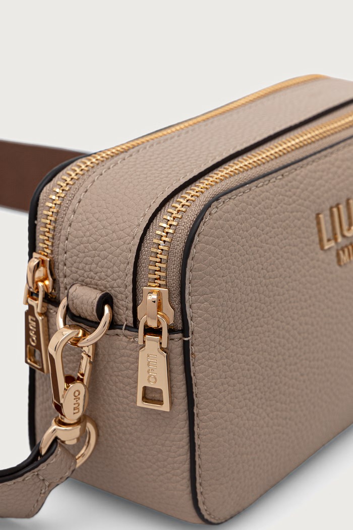 Liu Jo torebka crossbody damska z imitacji skóry beżowy AF6100.ES039