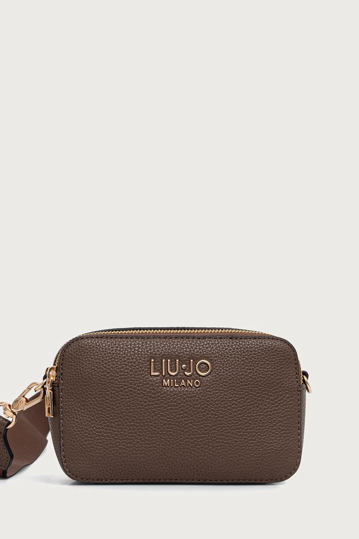 Liu Jo torebka crossbody damska z imitacji skóry brązowy AF6100.ES039