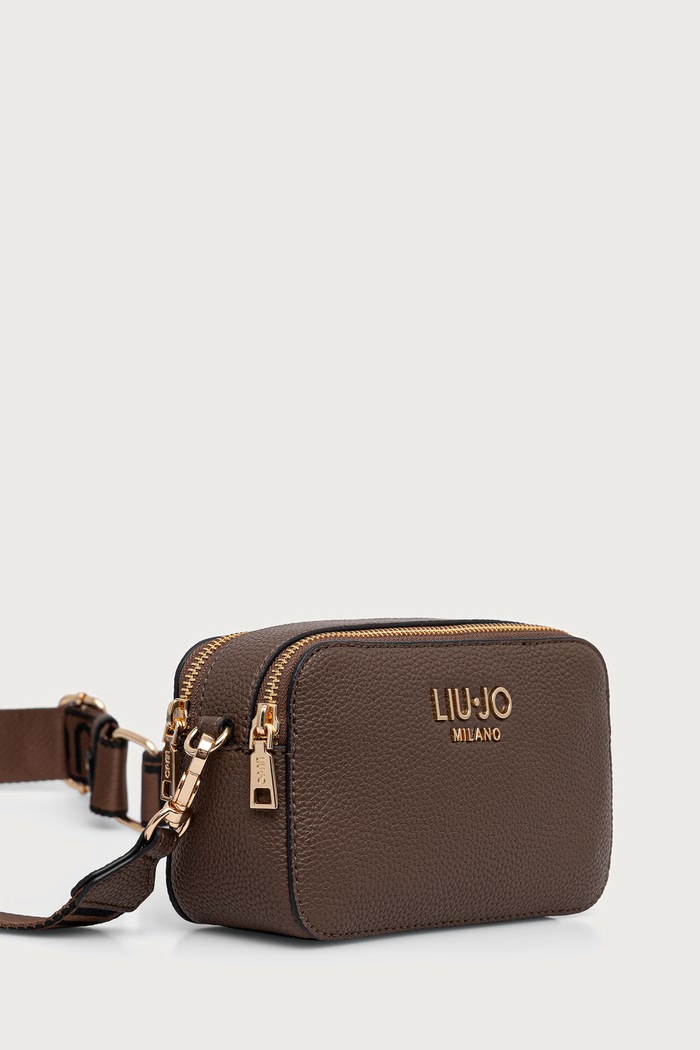 Liu Jo torebka crossbody damska z imitacji skóry AF6100.ES039 brązowy AW26