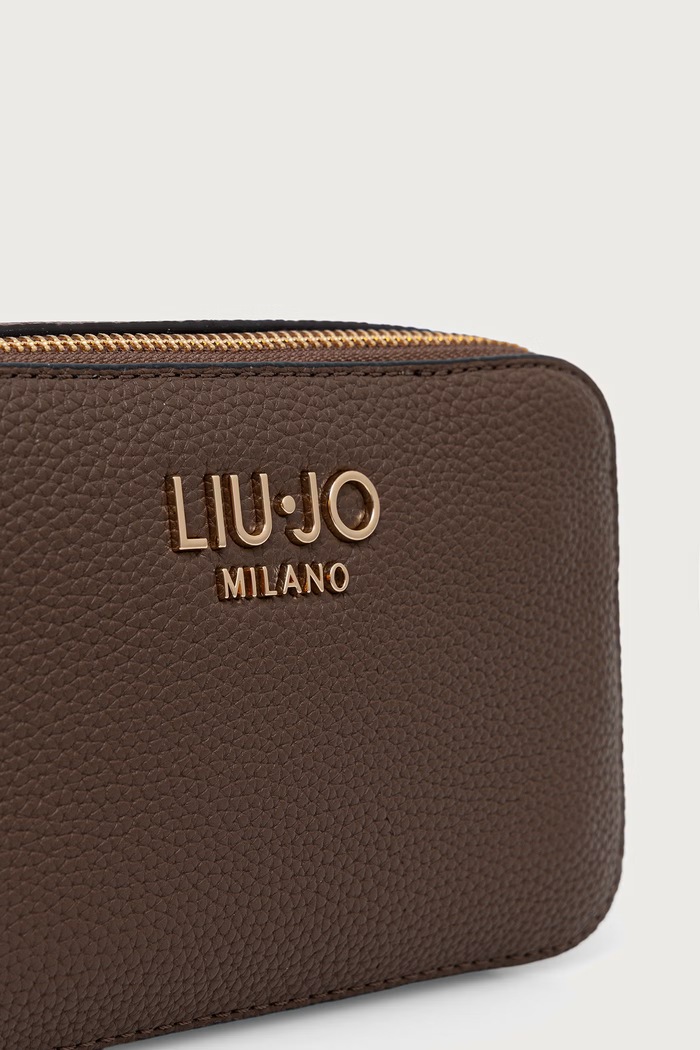 Liu Jo torebka crossbody damska z imitacji skóry brązowy AF6100.ES039