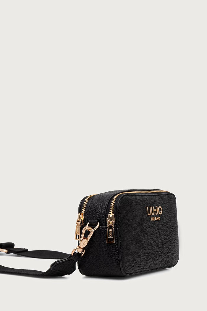 Liu Jo torebka crossbody damska z imitacji skóry AF6100.ES039 czarny AW26
