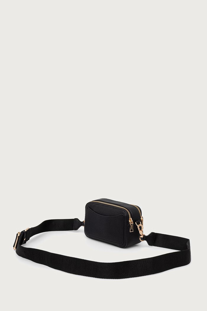 Akcesoria Liu Jo torebka crossbody damska z imitacji skóry AF6100.ES039 czarny