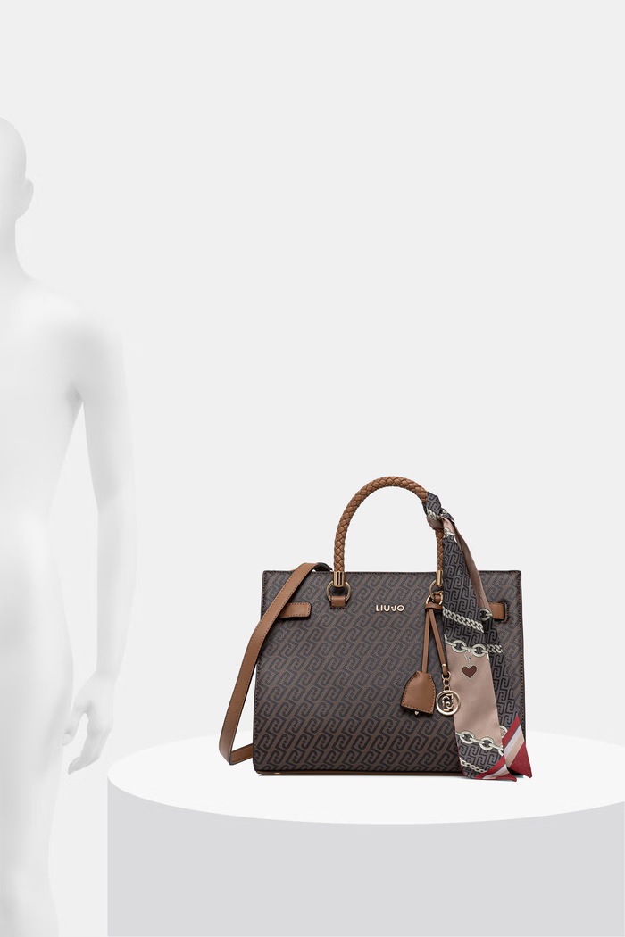 Liu Jo torebka shopper damska z imitacji skóry AF6086.E1137