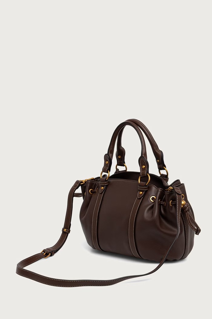 Akcesoria Liu Jo torebka crossbody damska z imitacji skóry AF6081.E1120 brązowy