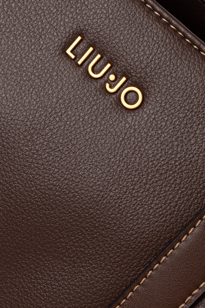 Liu Jo torebka crossbody damska z imitacji skóry brązowy AF6081.E1120