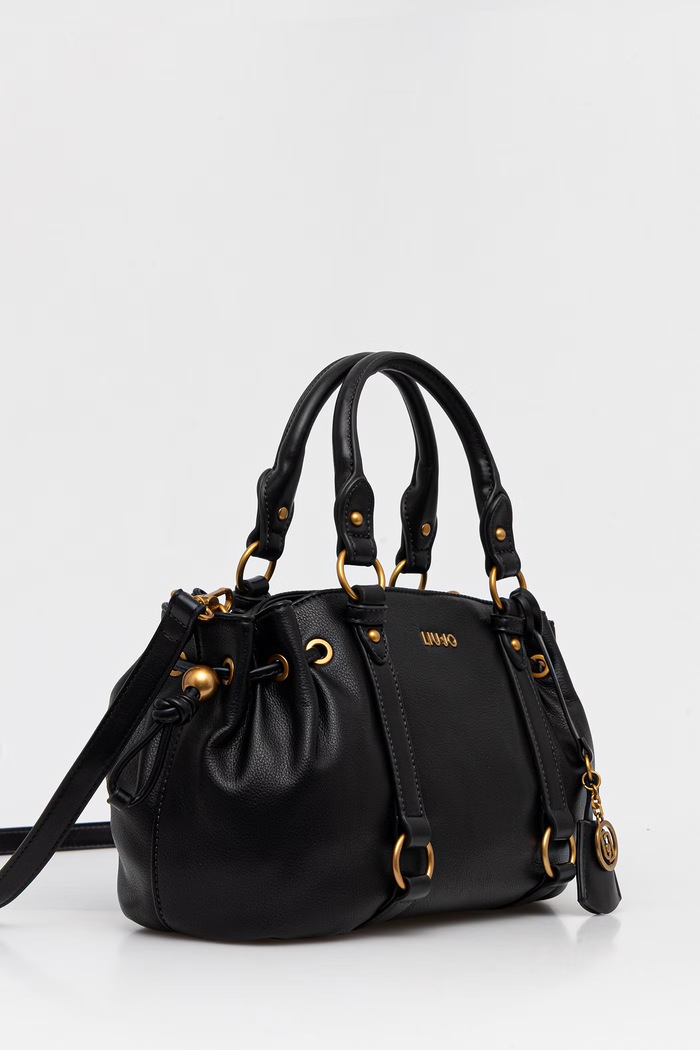 Liu Jo torebka crossbody damska z imitacji skóry AF6081.E1120 czarny AW26