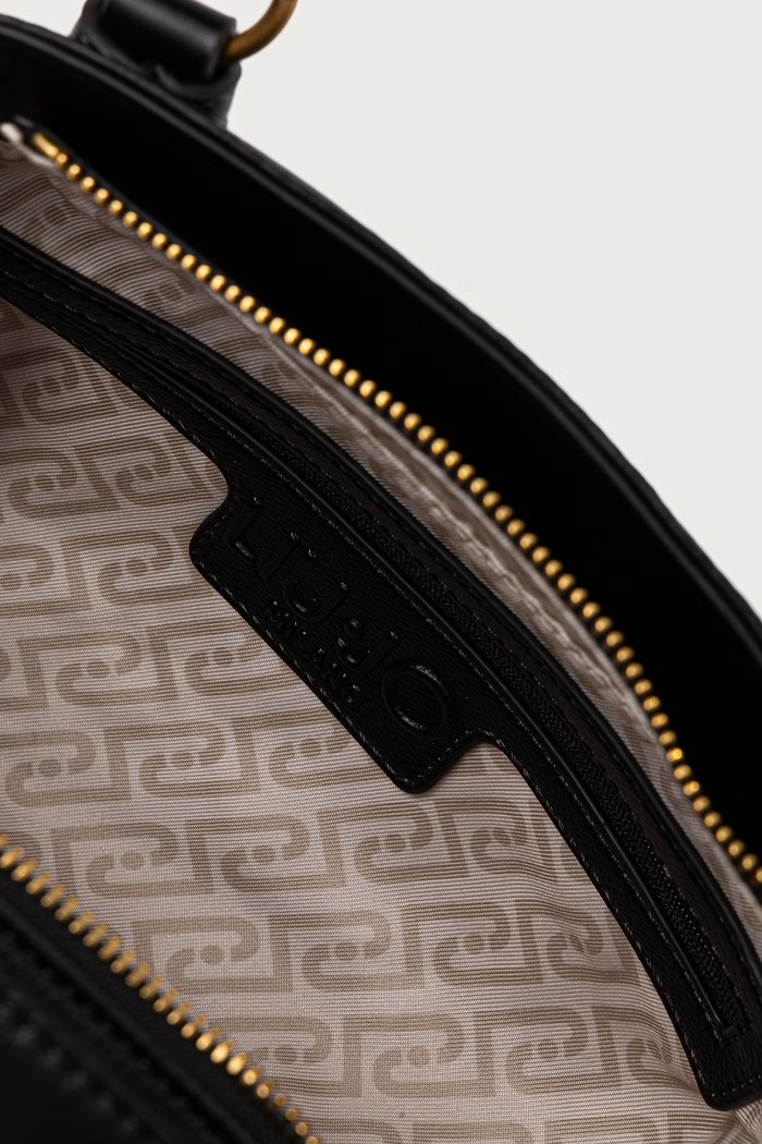 Liu Jo torebka crossbody damska z imitacji skóry AF6081.E1120 czarny