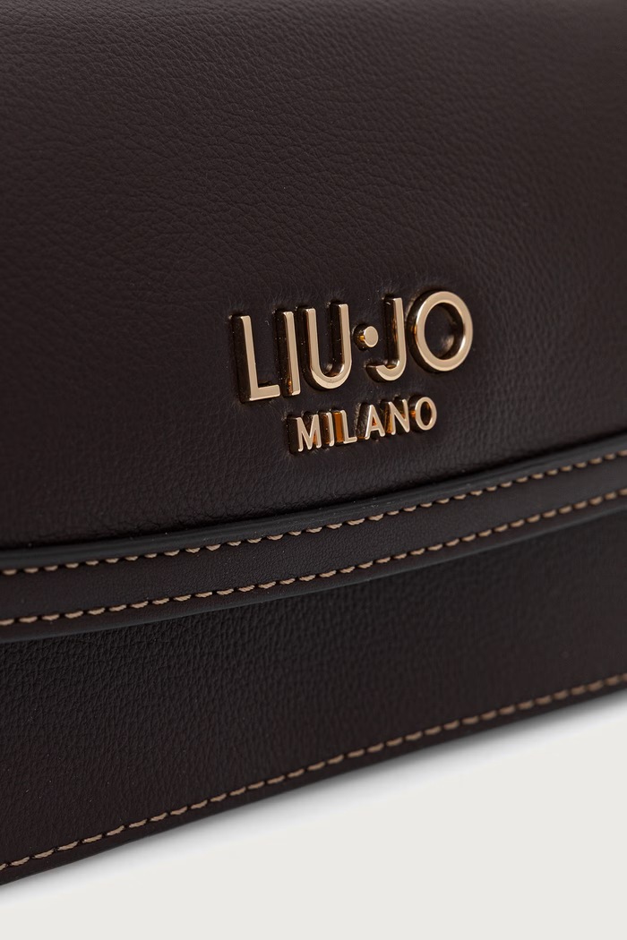 Liu Jo torebka crossbody damska z imitacji skóry brązowy AF6073.E1120