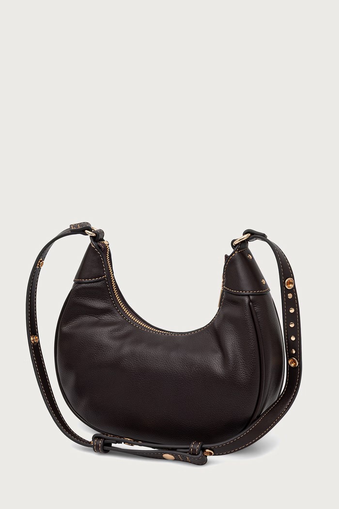 Akcesoria Liu Jo torebka hobo damska z imitacji skóry AF6072.E1120 brązowy