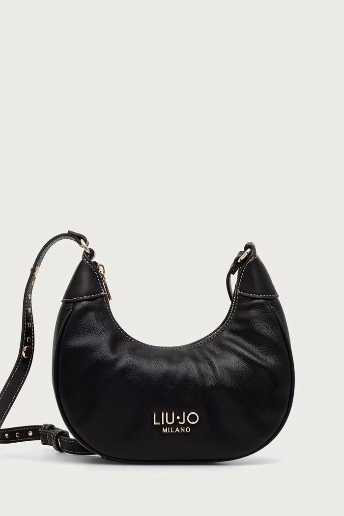 Liu Jo torebka hobo damska z imitacji skóry czarny AF6072.E1120