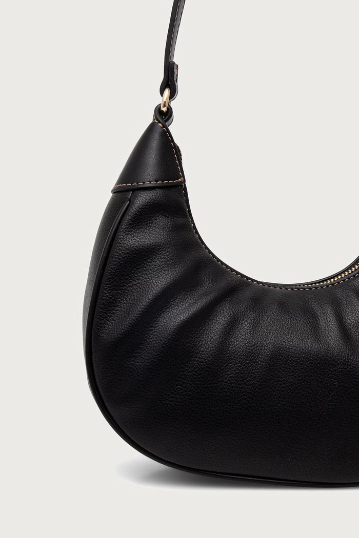 Akcesoria Liu Jo torebka hobo damska z imitacji skóry AF6072.E1120 czarny
