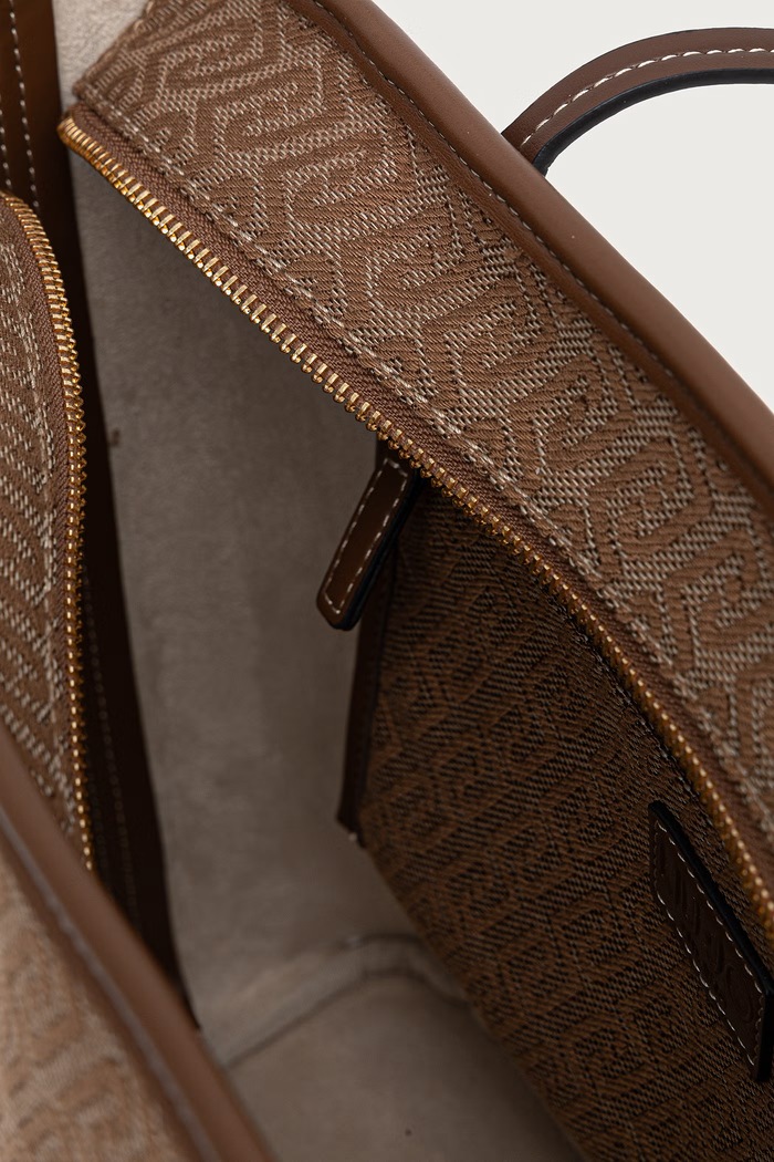 Torebka shopper damska Liu Jo brązowy AF6070.T378A