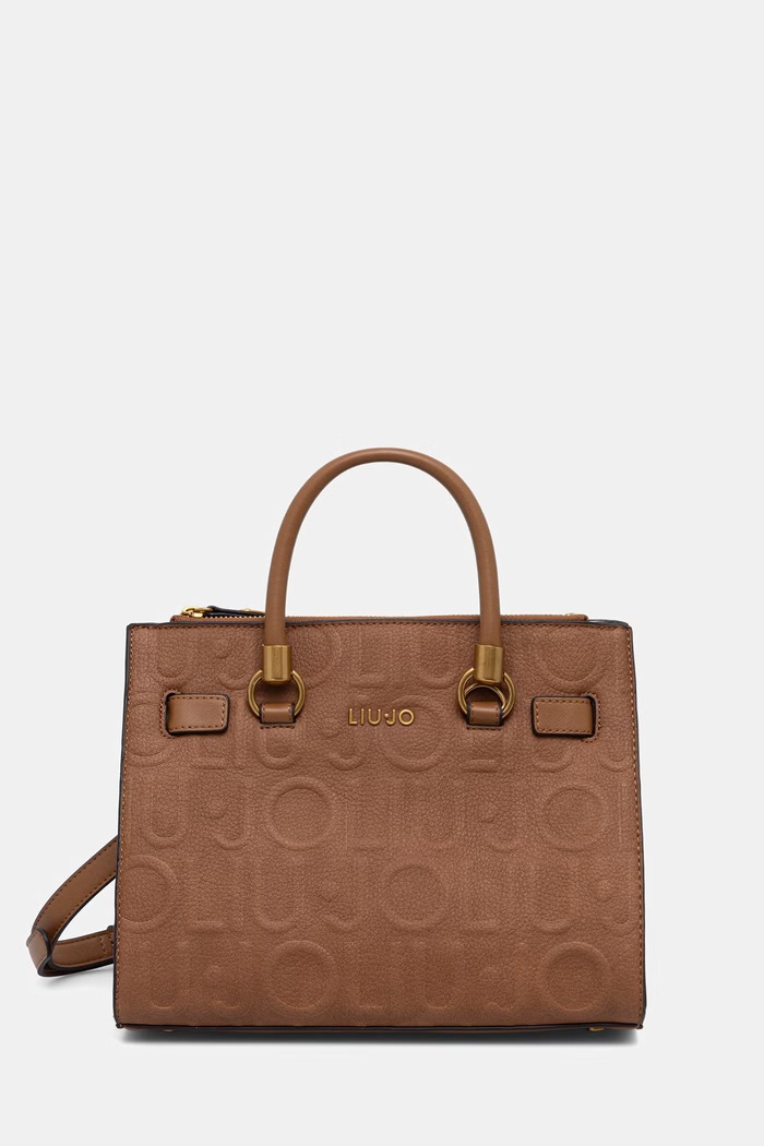 Liu Jo torebka crossbody damska z imitacji skóry brązowy AF6069.E1139