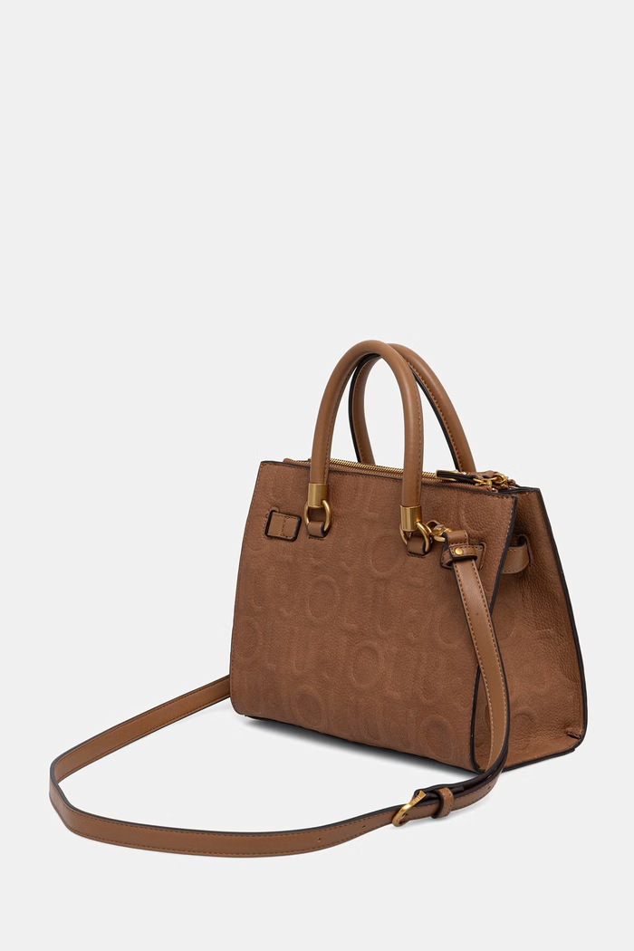 Akcesoria Liu Jo torebka crossbody damska z imitacji skóry AF6069.E1139 brązowy