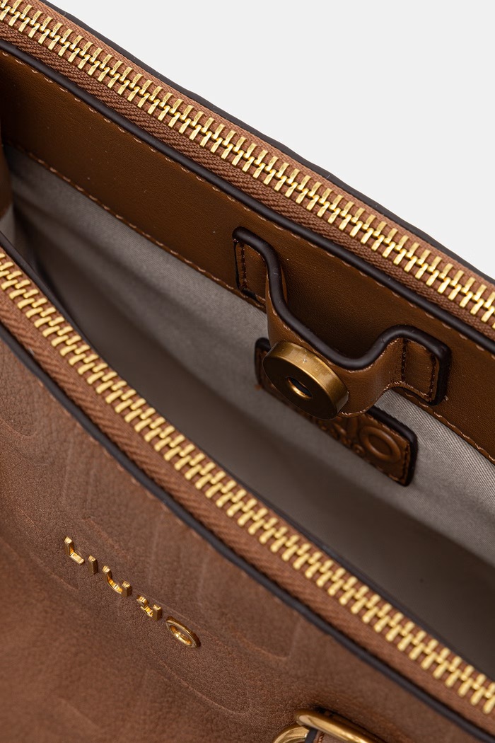 Liu Jo torebka crossbody damska z imitacji skóry brązowy AF6069.E1139