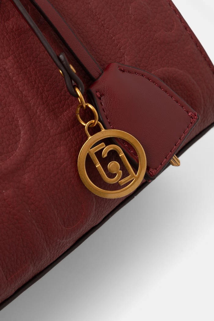 Liu Jo torebka crossbody damska z imitacji skóry bordowy AF6069.E1139