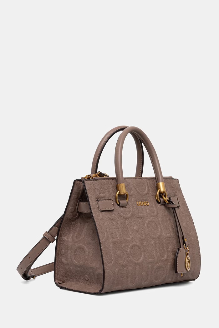 Liu Jo torebka crossbody damska z imitacji skóry AF6069.E1139 brązowy AW26