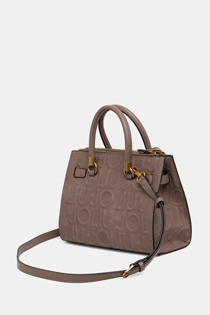 Akcesoria Liu Jo torebka crossbody damska z imitacji skóry AF6069.E1139 brązowy