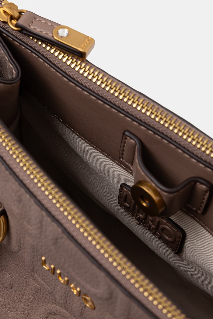 Liu Jo torebka crossbody damska z imitacji skóry AF6069.E1139 brązowy