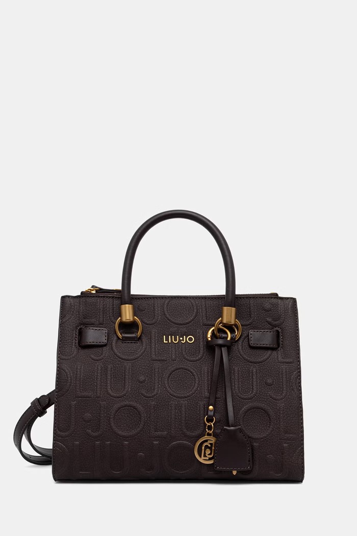 Liu Jo torebka crossbody damska z imitacji skóry brązowy AF6069.E1139