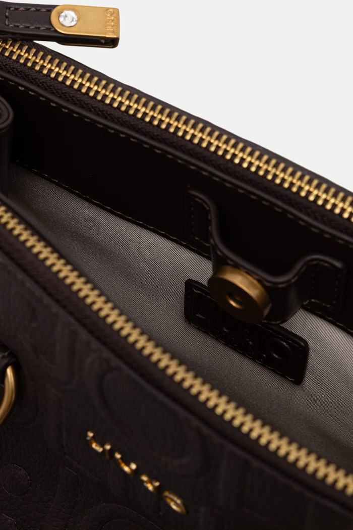 Liu Jo torebka crossbody damska z imitacji skóry AF6069.E1139 brązowy